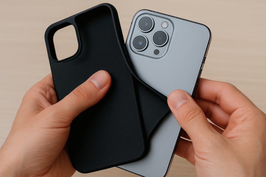 llevar el móvil con funda es cosa del pasado